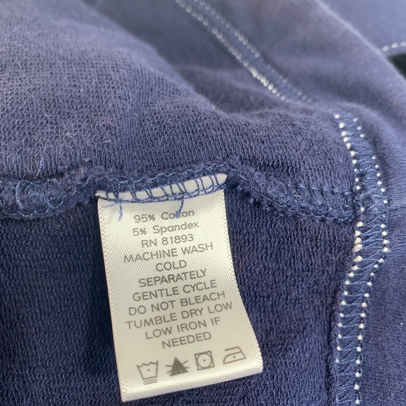 QVC Anorak Jacket size XL Navy - Picture 8 of 8